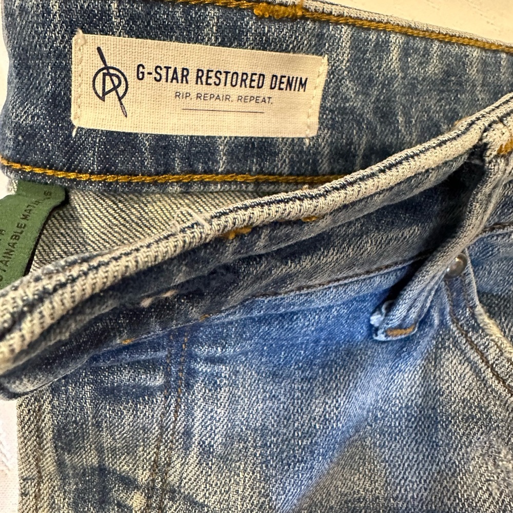 G-Star Restored Denim Jeans - Classic Blue